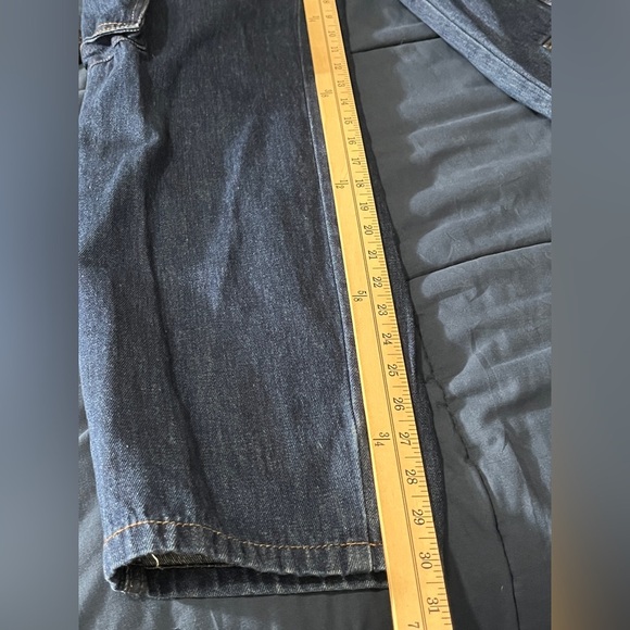 Empyre Tori Denim Cargo Jeans Baggy High waist sz 2 - Picture 10 of 13